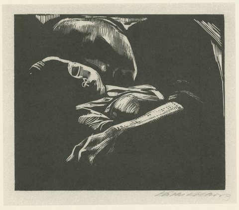 Sleeping Woman with Child