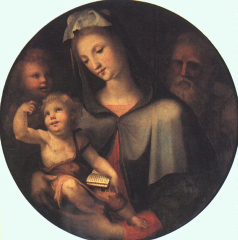 The Holy Family With Young Saint John