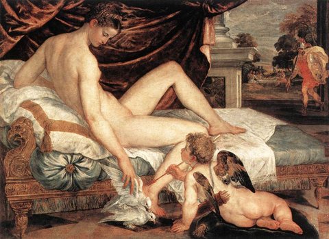 Venus and Cupid