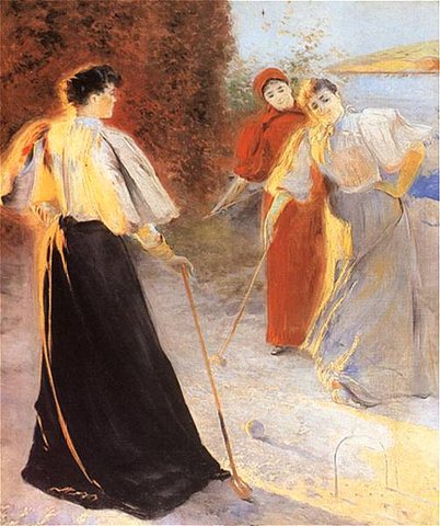 Playing Croquet