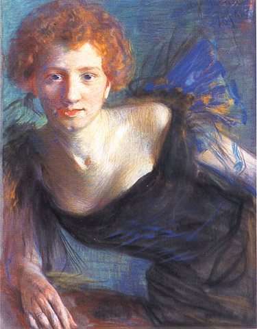 Portrait of Irena Solska