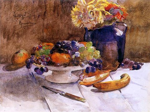 Still Life with Grapes