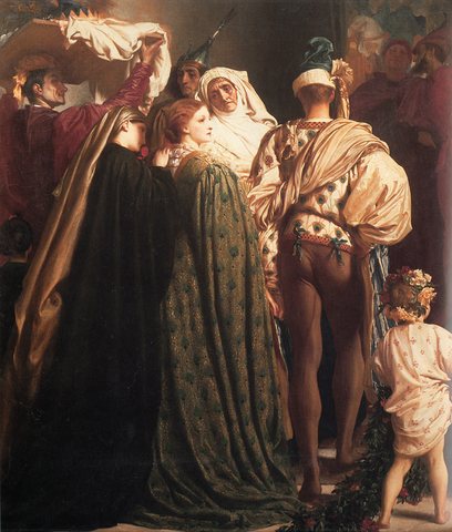 Dante in Exile (left, detail)