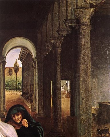 Christ Taking Leave of His Mother (detail)