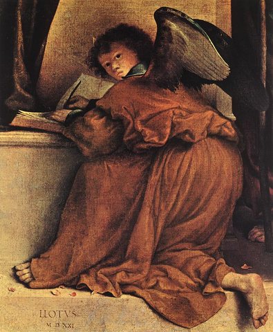 Madonna and Child with Saints (detail)