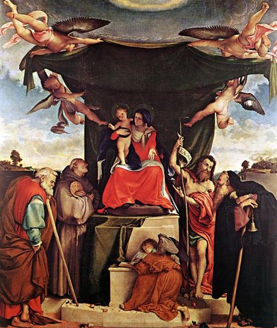 Madonna and Child with Saints