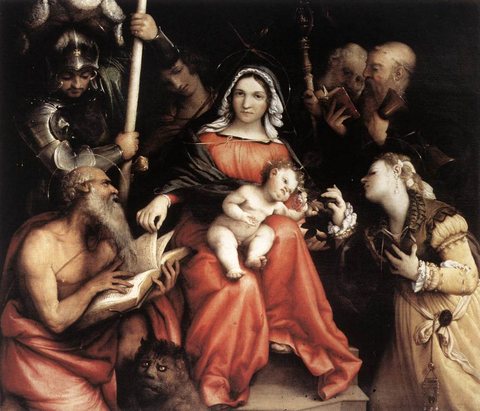 The Mystic Marriage of Saint Catherine