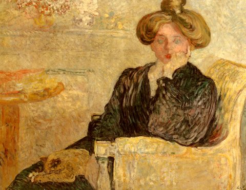 Woman in an Armchair
