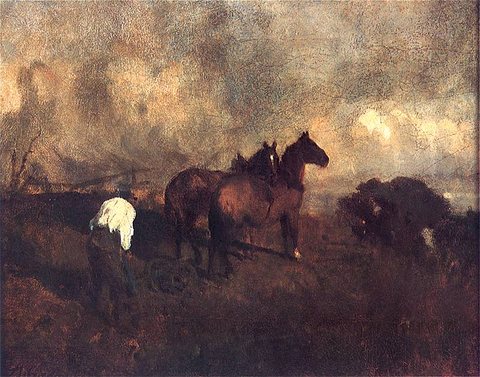 Landscape with a Ploughman