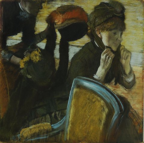 At the Milliner-s