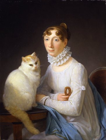 The Lady with Her Cat