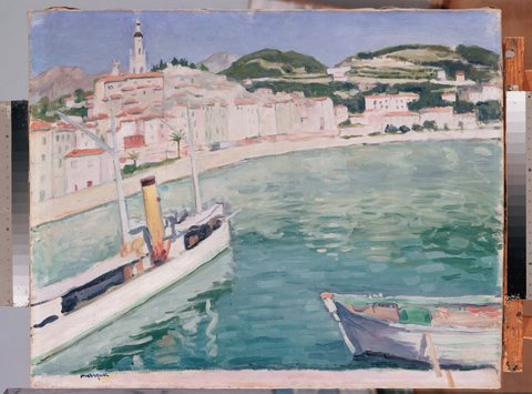 Harbour at Menton