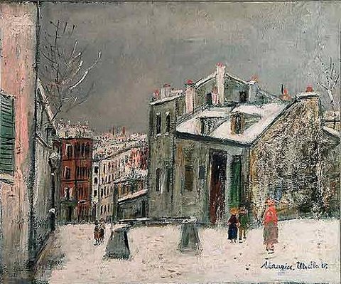 The House of Mimi Pinson under Snow