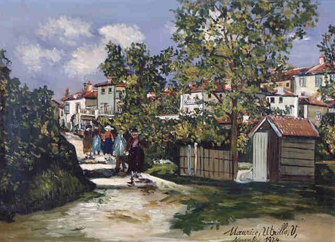 Landscape at Saint-Bernard