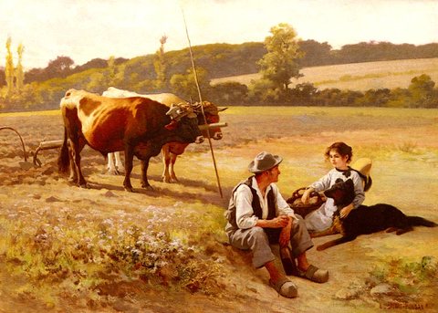 Debat Ponson Edouard Bernard Rest In The Fields