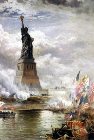 Unveiling the Statue of Liberty