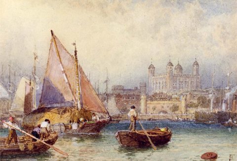 The Tower of London from the Thames