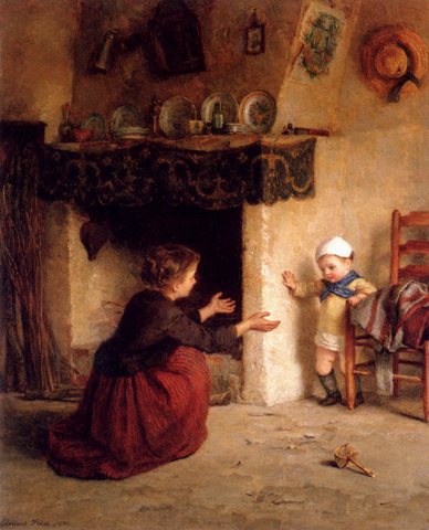 Pierre Edouard Babys First Steps