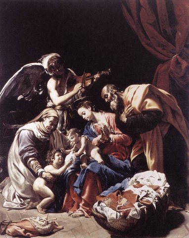 Holy Family with Saint Elizabeth