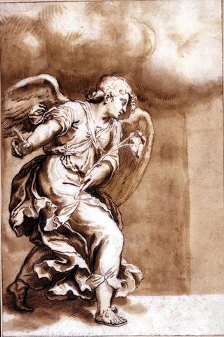 Study for the Angel of the Annunciation