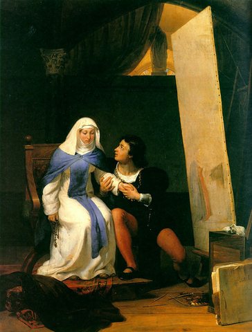 Filippo Lippi Falling in Love with His Model