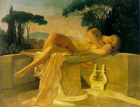 Girl in a Basin (unfinished)
