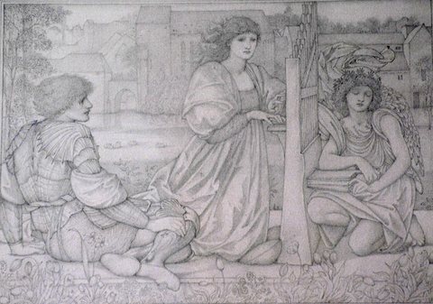 Chant d Amour drawing