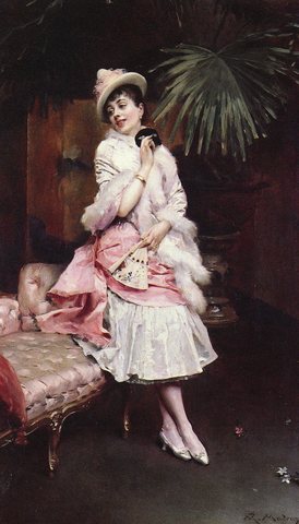 Lady with a Mask