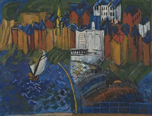 Sailboat at Sainte-Adresse