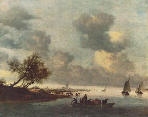 A Ferry Boat near Arnhem