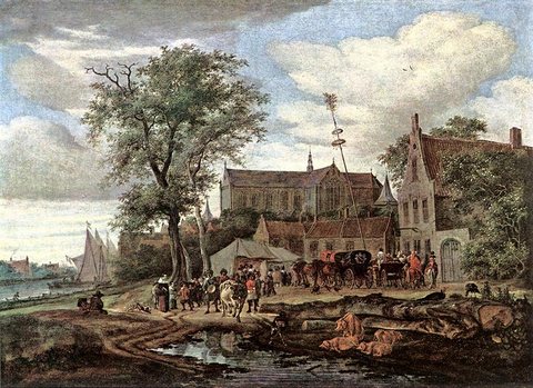 Tavern with a May Tree