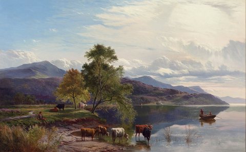 A Lakeland Scene