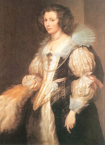 Portrait of Maria Luigia de Tassis