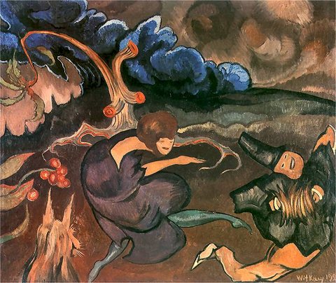 Composition with a Dancer