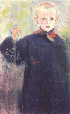Boy with a Flower