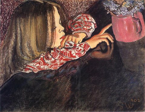 Girl with a Vase