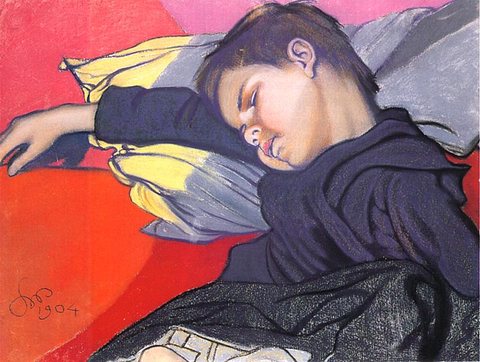 Sleeping Mietek