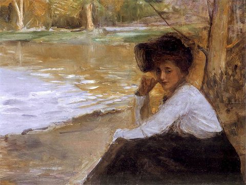 Lady in a Park