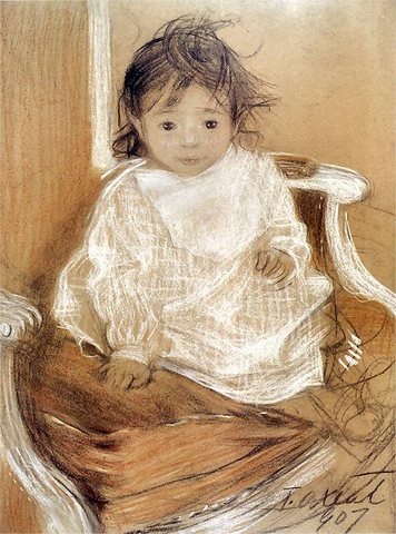 Portrait of the Artist's Daughter Kazia