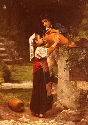 At the Spring