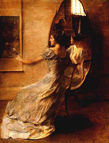 Before a Mirror