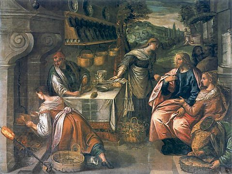 Christ with Mary and Martha