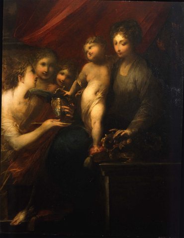 The Virgin and Child Attended by Angels (Madonna della Fruttiera)