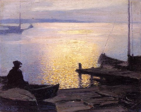 Pothast Edward Along the Mystic River