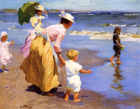 Pothast Edward At the Beach