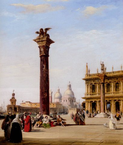 The Piazetta St Marks Venice