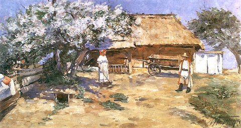 Двор в Броновице