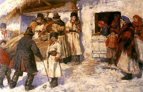 Пред кръчмата