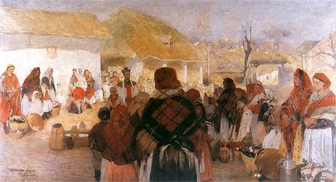 Освещаване на великденската храна