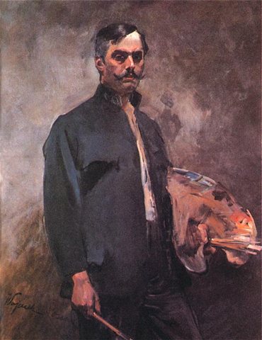 Self-Portrait with a Palette
